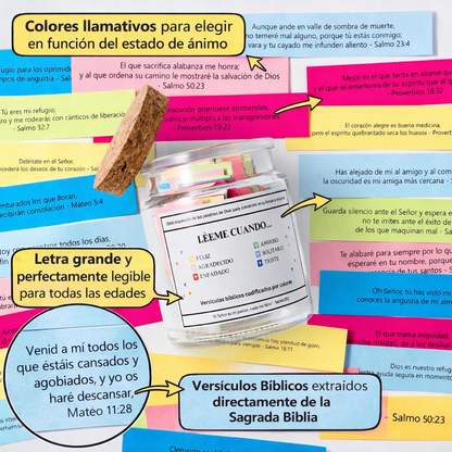 Tarro de Versículos Bíblicos