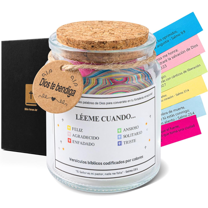 Tarro de Versículos Bíblicos